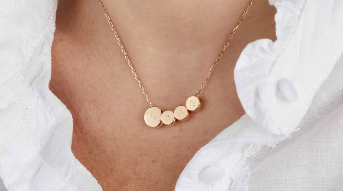 Bijoux prénom pendentif